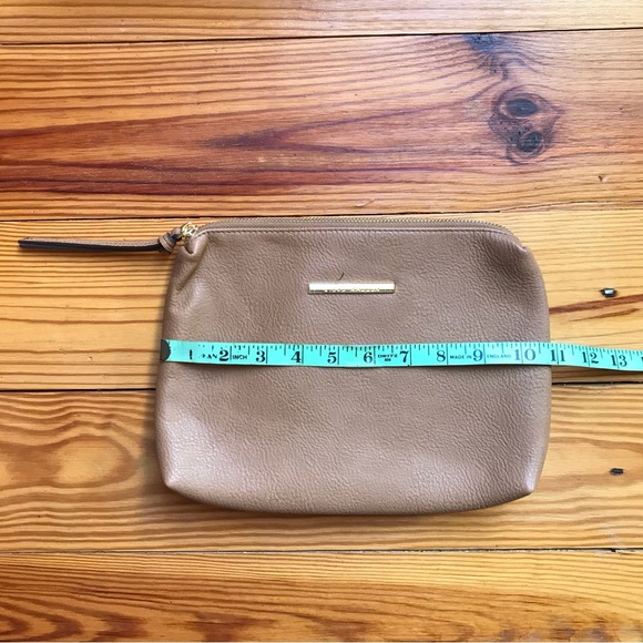 Steve Madden Large Tan Cognac Tote Bag with Medium Inner Bag, NWOT, 17” x 12” - Picture 11 of 15